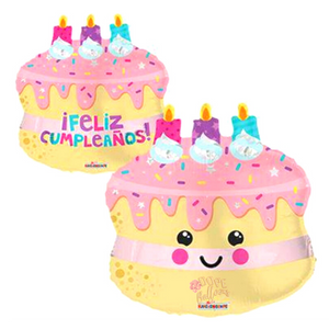 20" Pastelote "Feliz Cumpleaños" Spanish Birthday Balloon - Dope Balloons