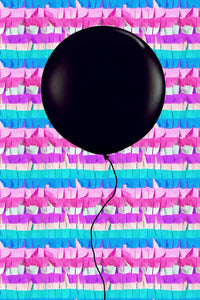 36" Black DIY Personalized Balloon - Dope Balloons