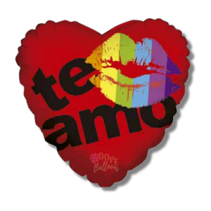 "Te Amo Arcoiris" Spanish Heart Balloon - Dope Balloons
