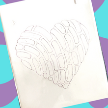 Cargar imagen en el visor de la galería, Concha Heart Paint Kit - Dope Balloons
