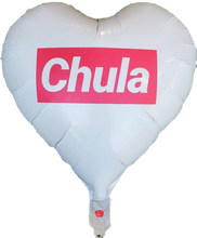 Cargar imagen en el visor de la galería, 18&quot; Personalized Heart Balloon - Dope Balloons
