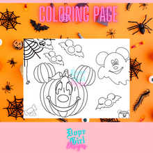 Load image into Gallery viewer, Halloween Coloring Page - Dope Balloons

