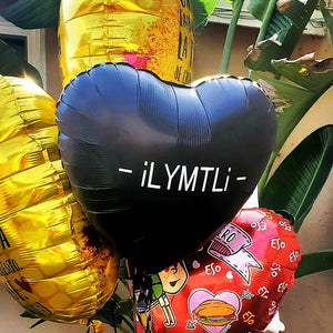 18" Personalized Heart Balloon - Dope Balloons