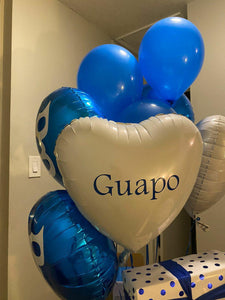 18" Personalized Heart Balloon - Dope Balloons