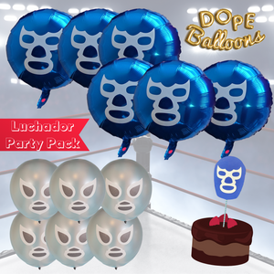 Luchador Party Pack - Dope Balloons