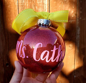 2.6" Personalized Ornaments - Dope Balloons