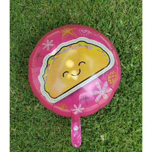18" Pink Taco Balloon - Dope Balloons